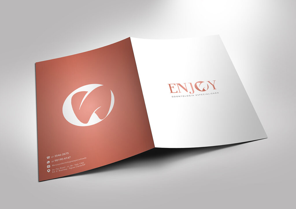 Logotipo Profissional para Clínica Enjoy - Scalada Real