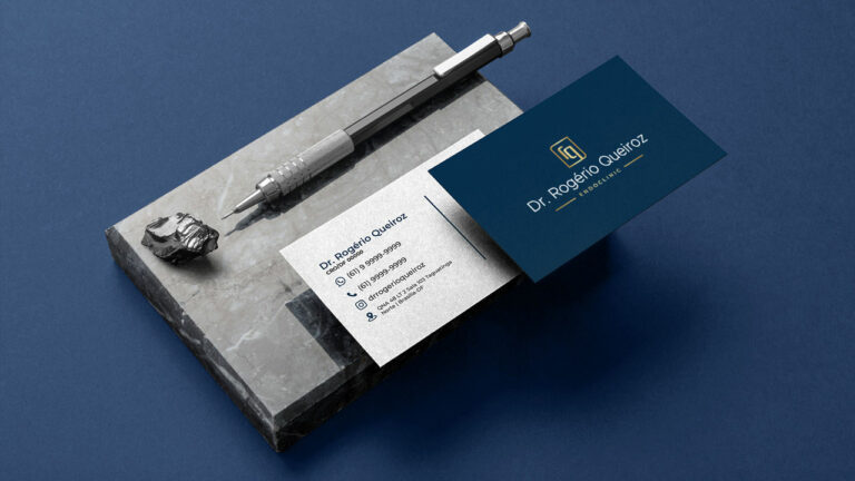 Logotipo Profissional Dr. Rogério Queiroz - Scalada Real